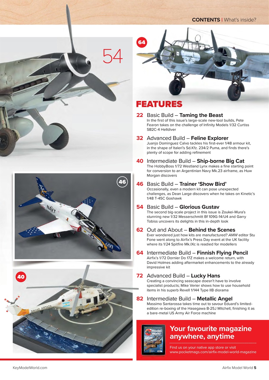 Airfix Model World Preview Pages