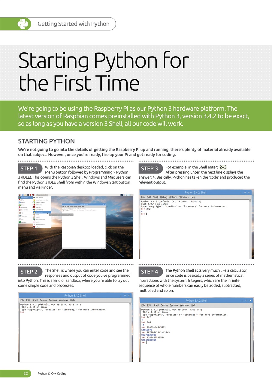 Python & C++ The Complete Manual Preview Pages