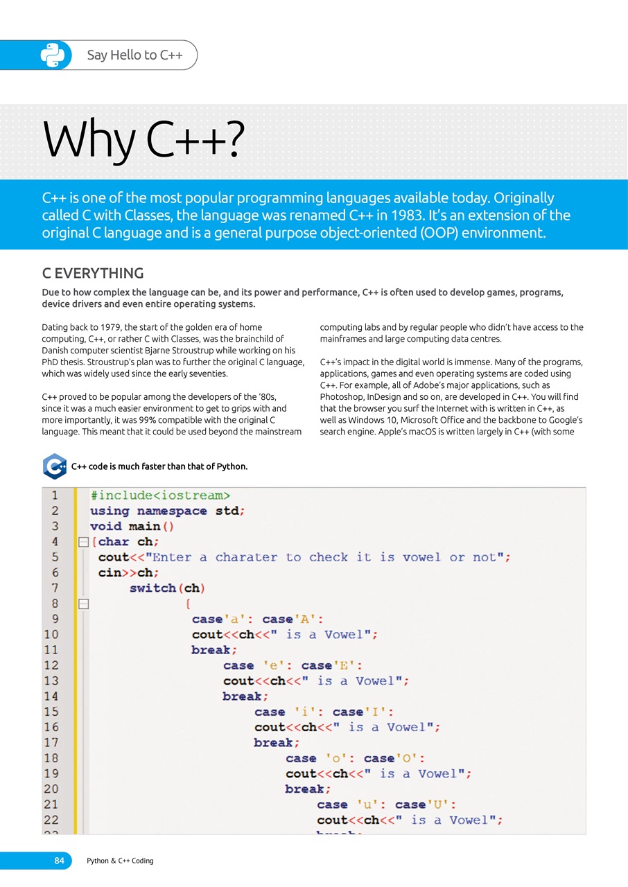 Python & C++ The Complete Manual Preview Pages