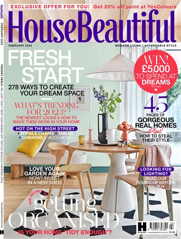 House Beautiful issue Feb-23