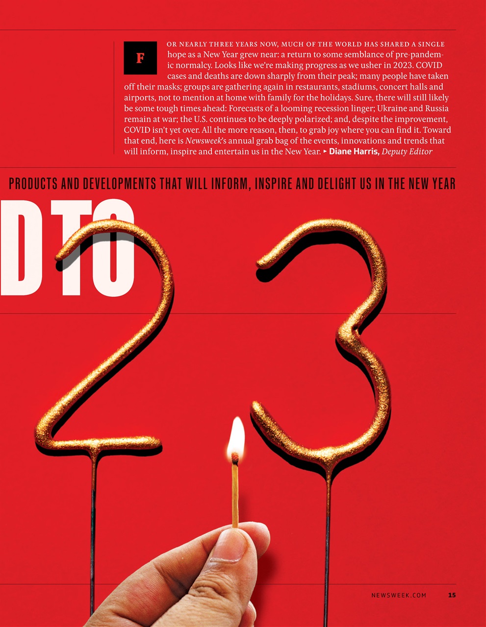 Newsweek International Preview Pages