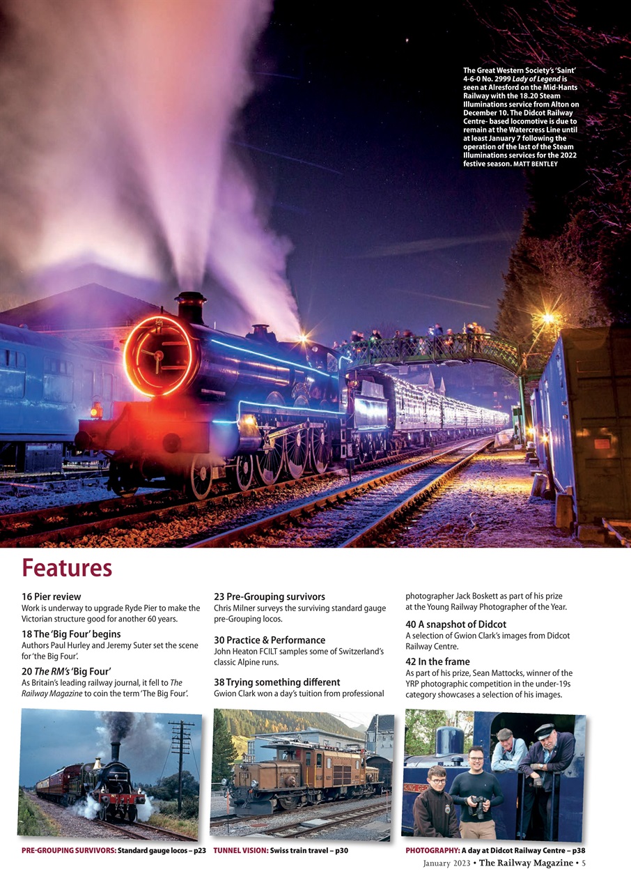 Railway Magazine Preview Pages