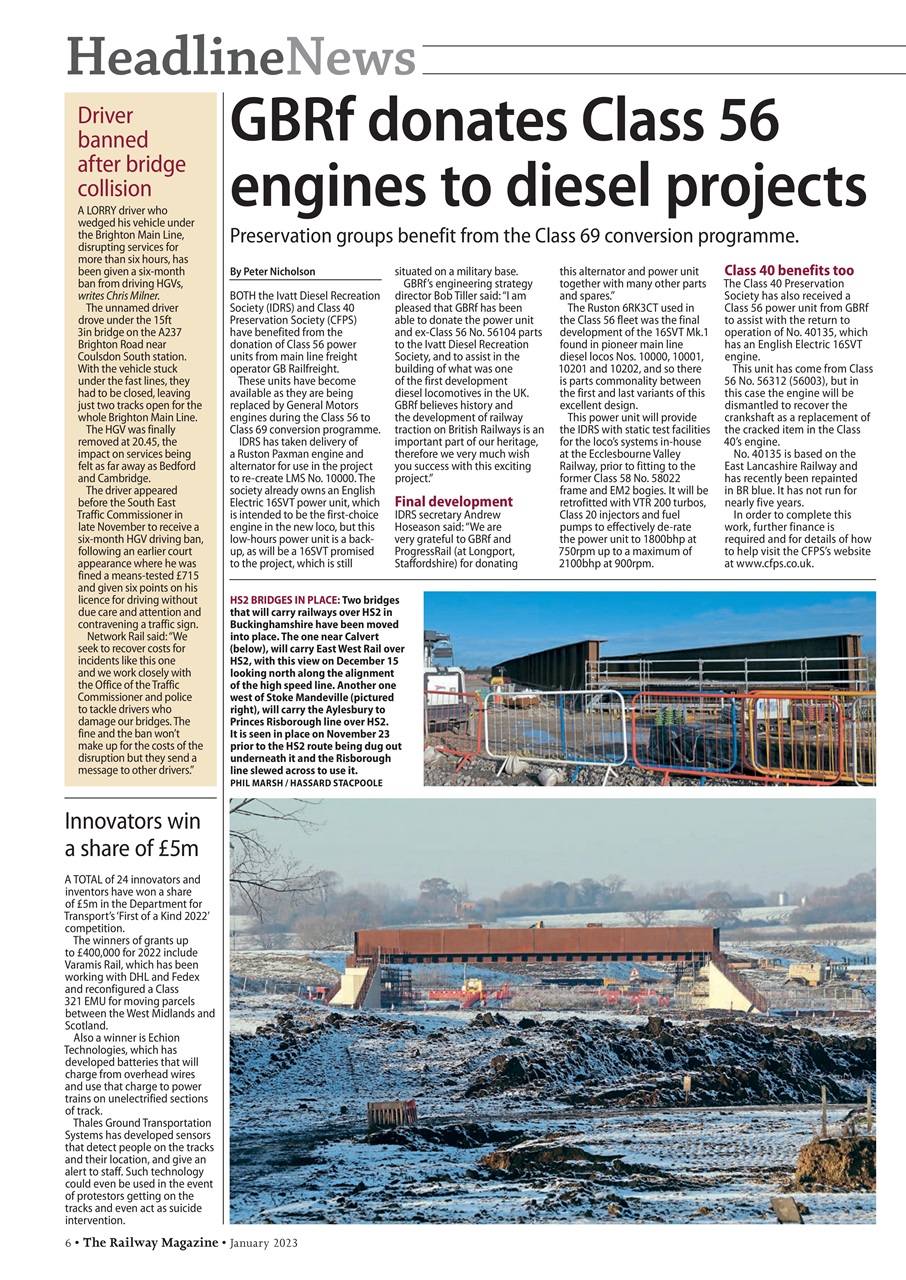 Railway Magazine Preview Pages