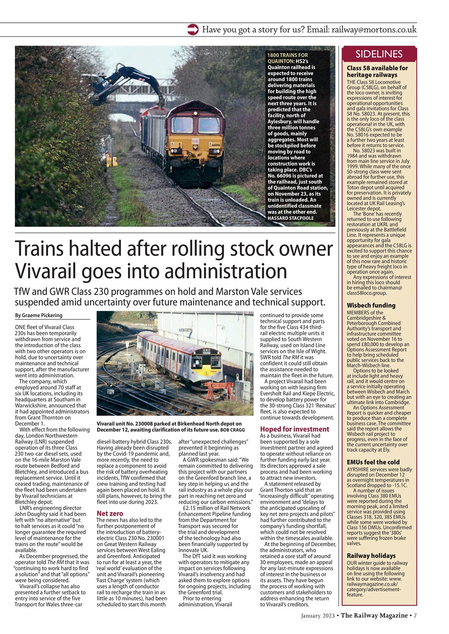 Railway Magazine Preview Pages