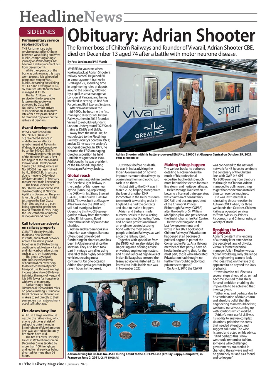 Railway Magazine Preview Pages