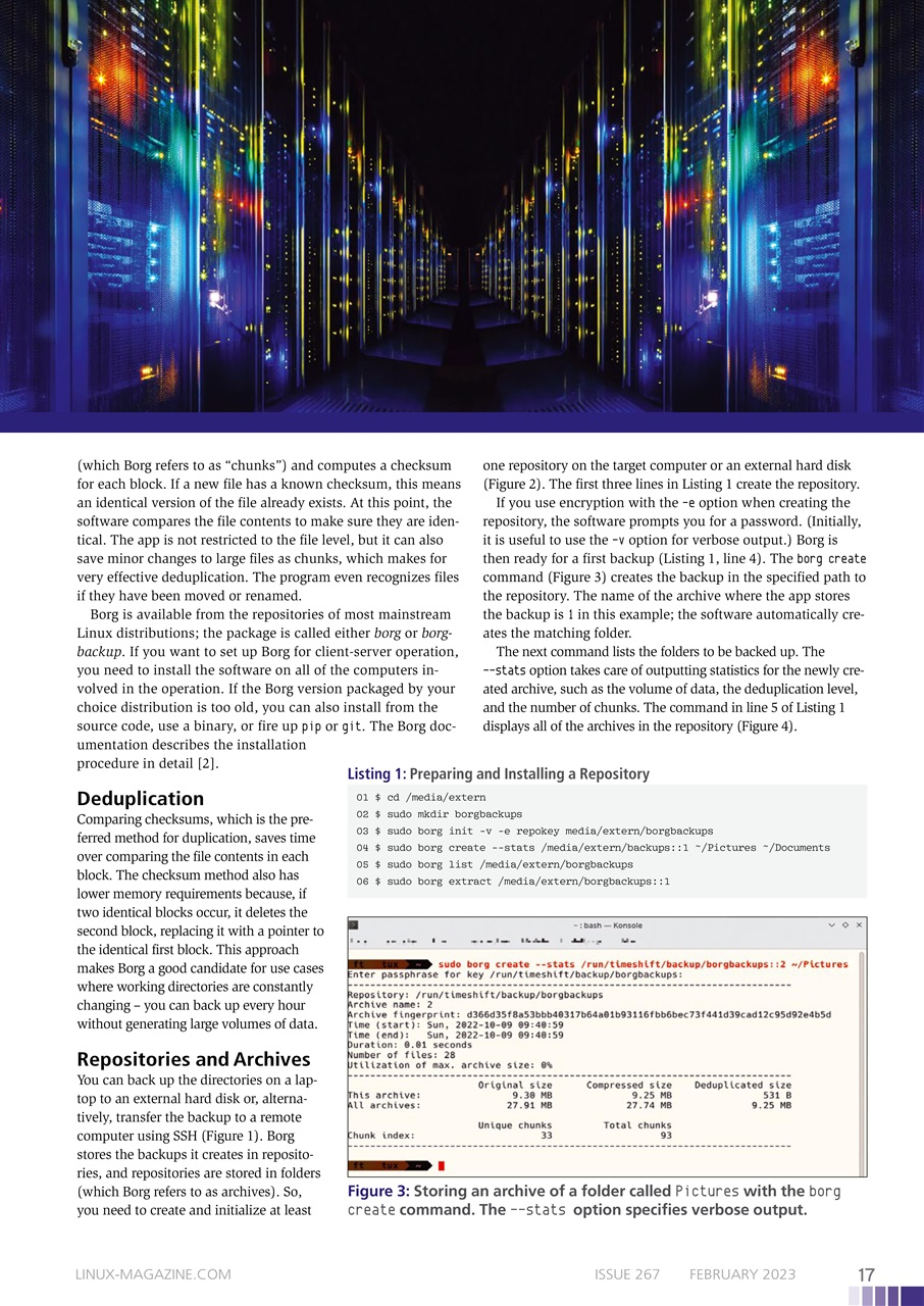 Linux Magazine Preview Pages