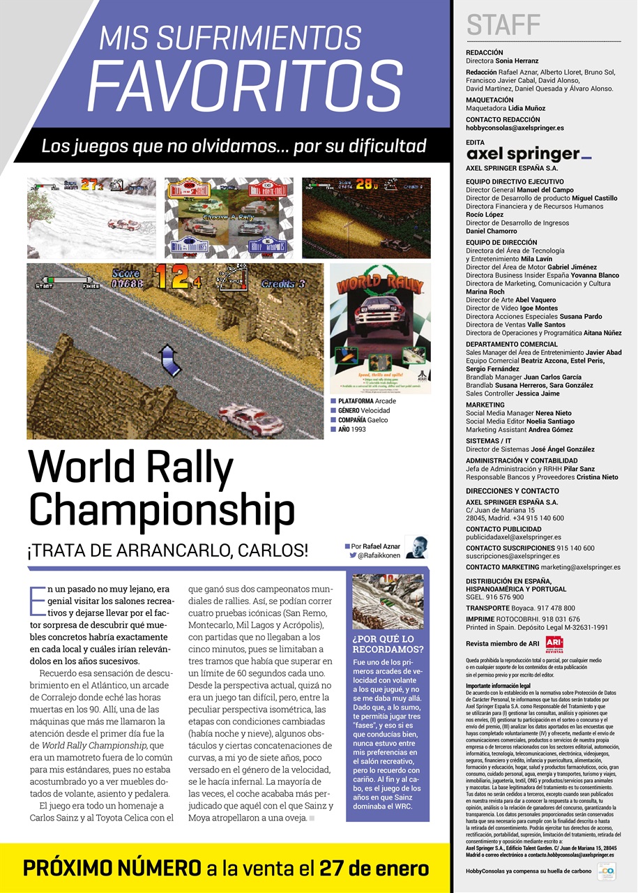 Hobby Consolas Preview Pages