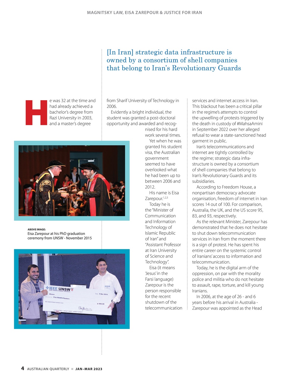 AQ: Australian Quarterly Preview Pages