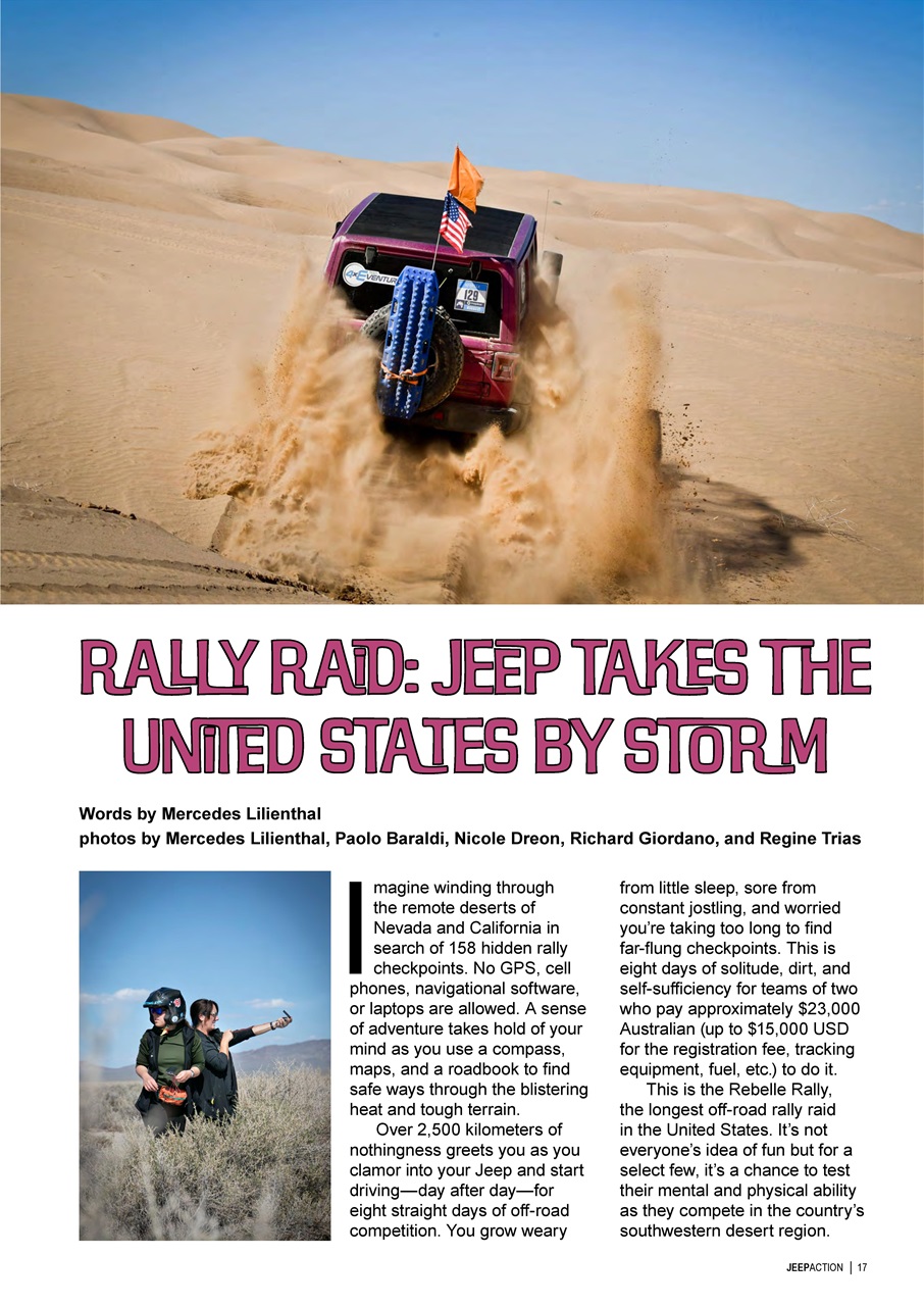 Jeep Action Preview Pages