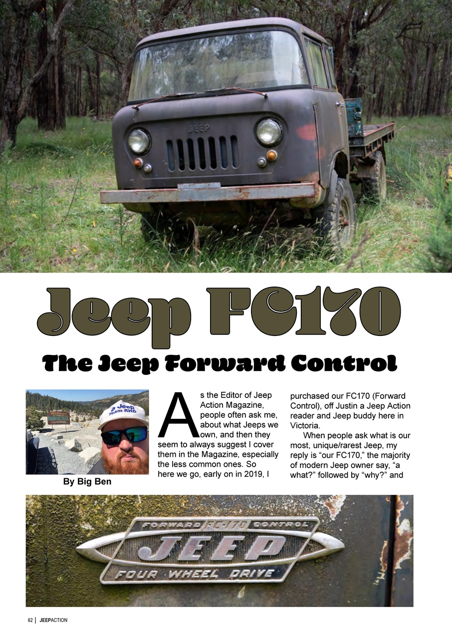 Jeep Action Preview Pages