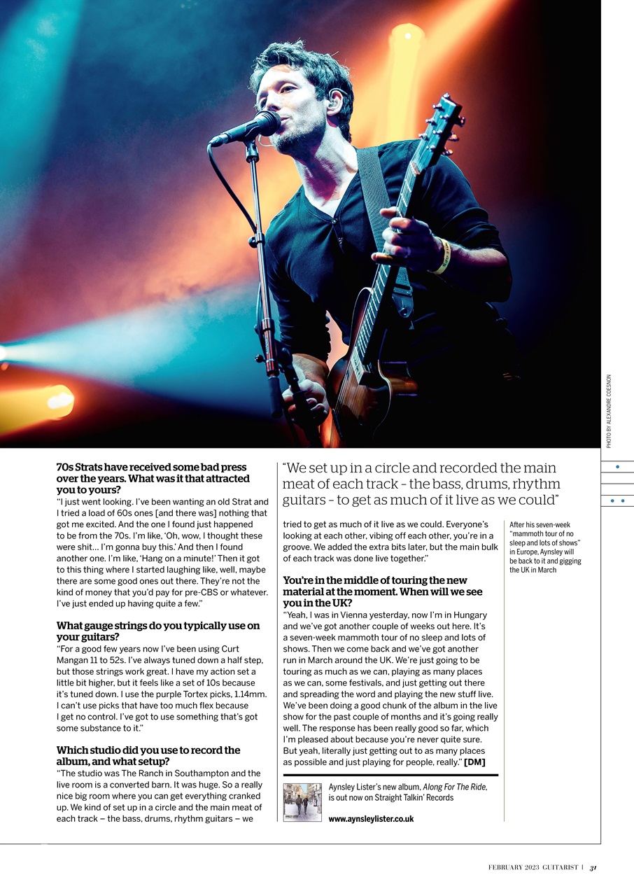 Guitarist Preview Pages