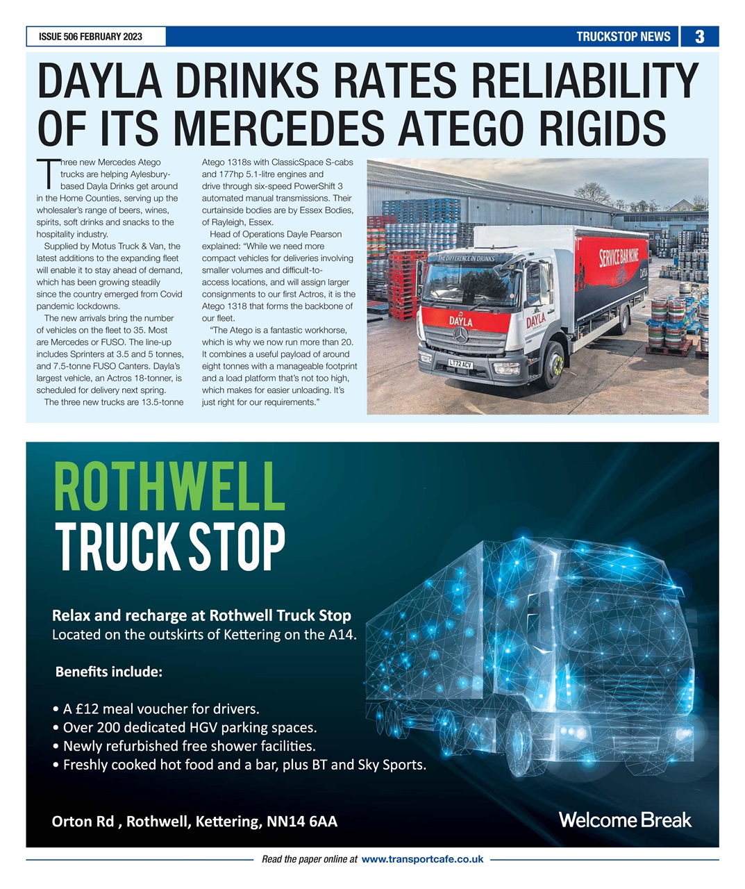 Truckstop News Preview Pages