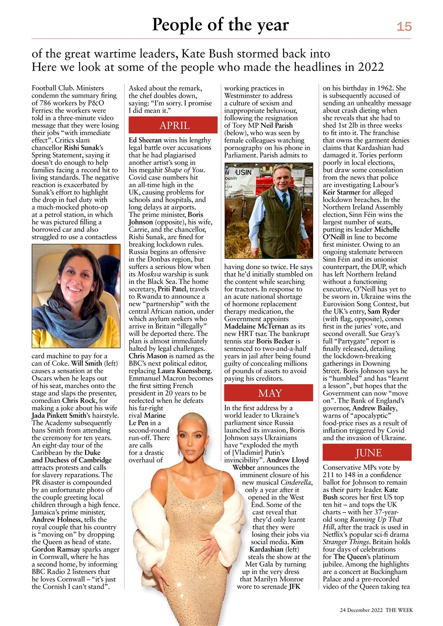 The Week Preview Pages