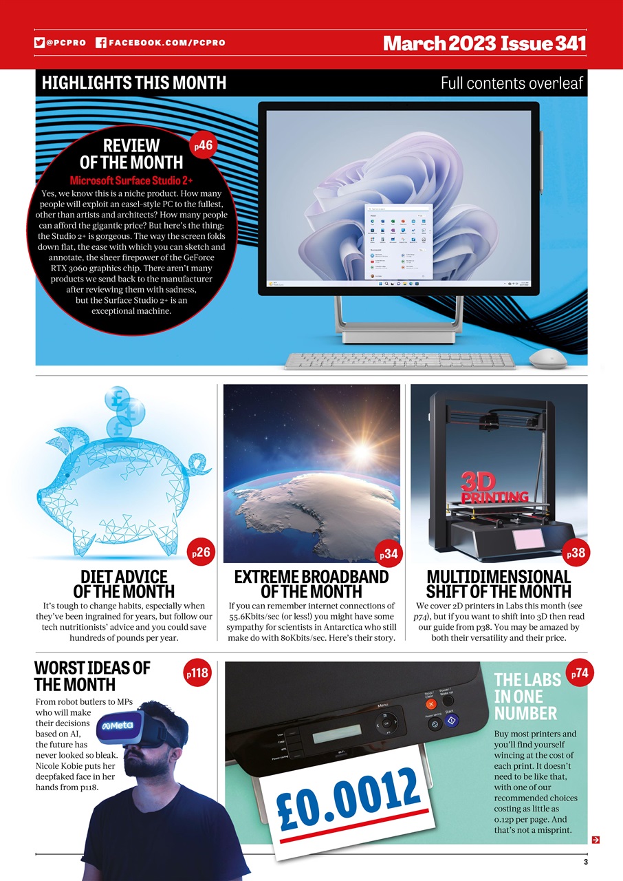 PC Pro Preview Pages