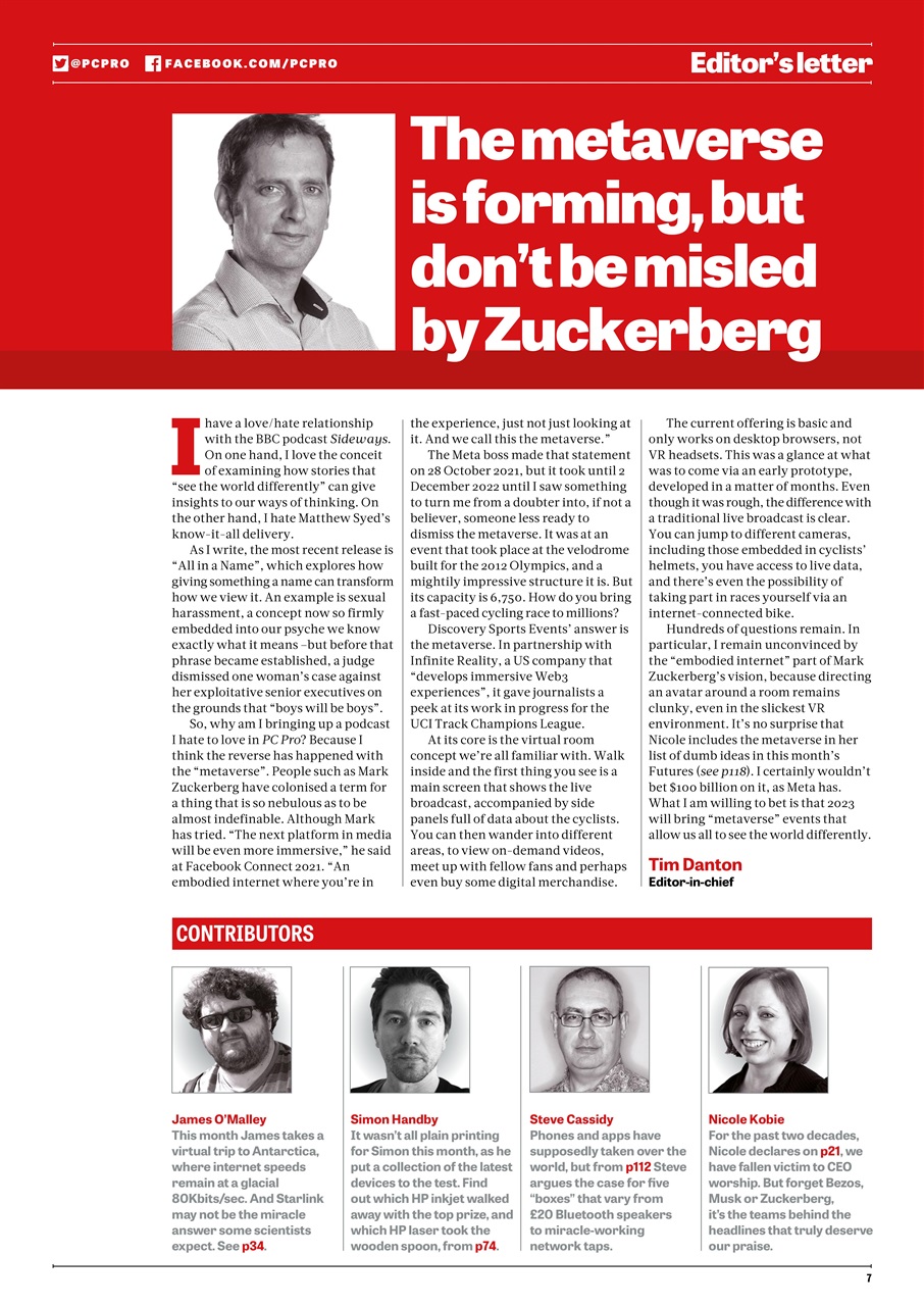 PC Pro Preview Pages