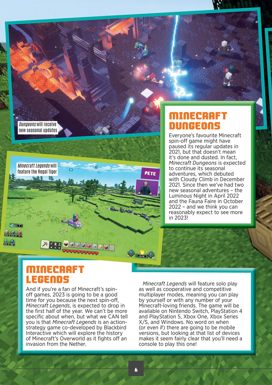 Minecraft World Preview Pages