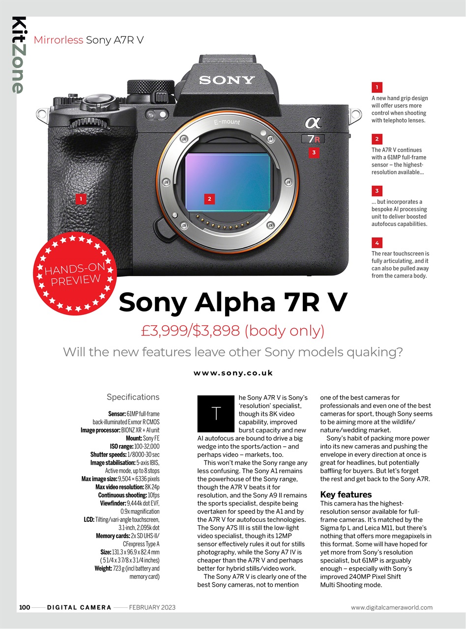 Digital Camera Magazine Preview Pages