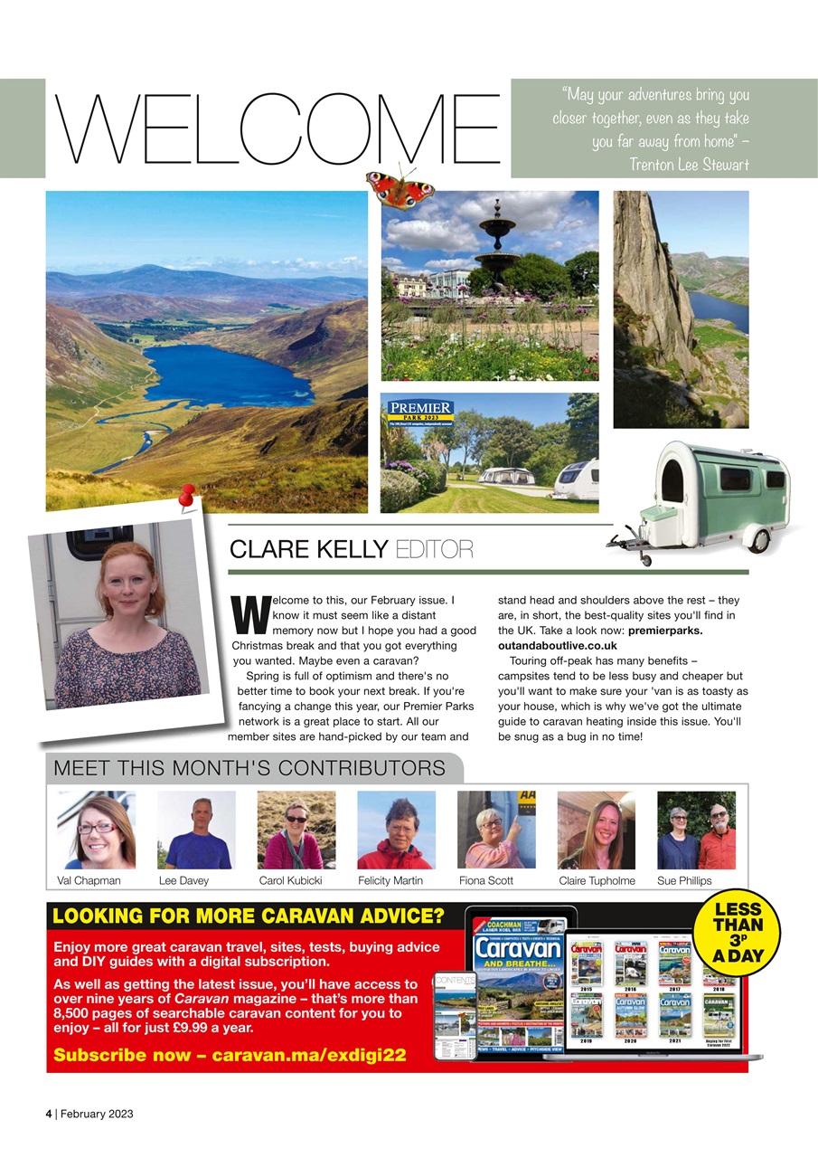 Caravan Magazine Preview Pages