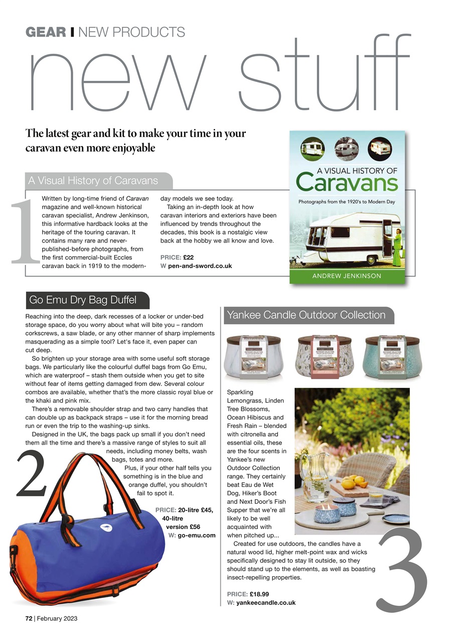 Caravan Magazine Preview Pages