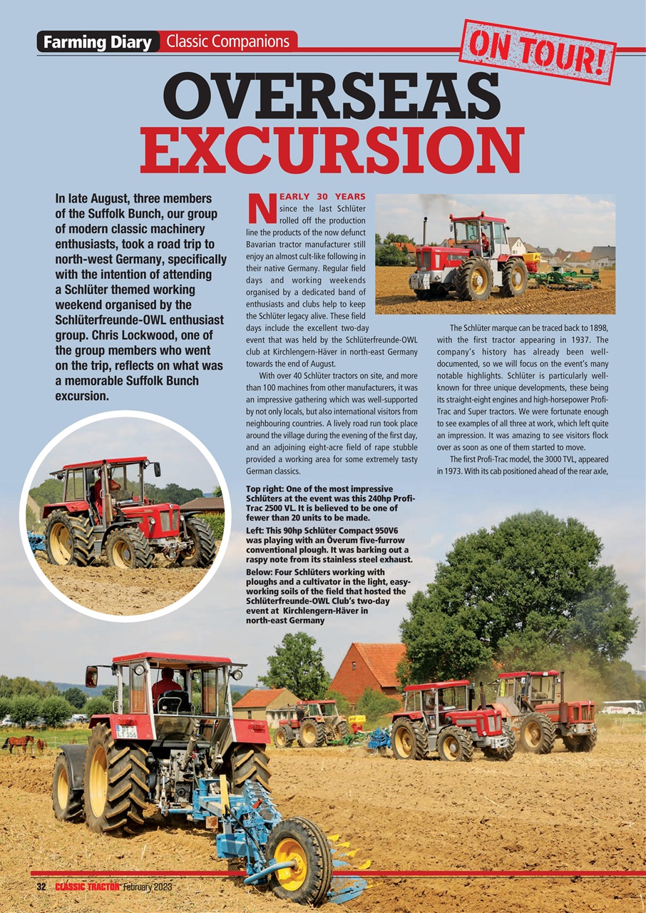 Classic Tractor Preview Pages