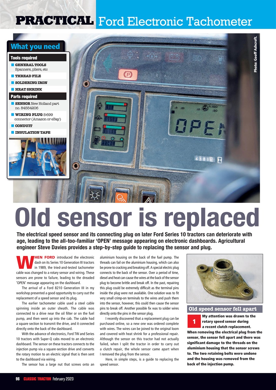 Classic Tractor Preview Pages