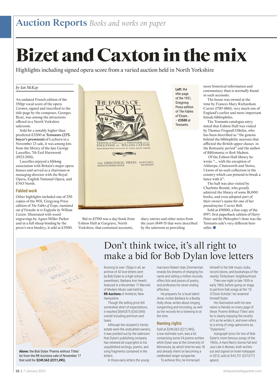 Antiques Trade Gazette Preview Pages