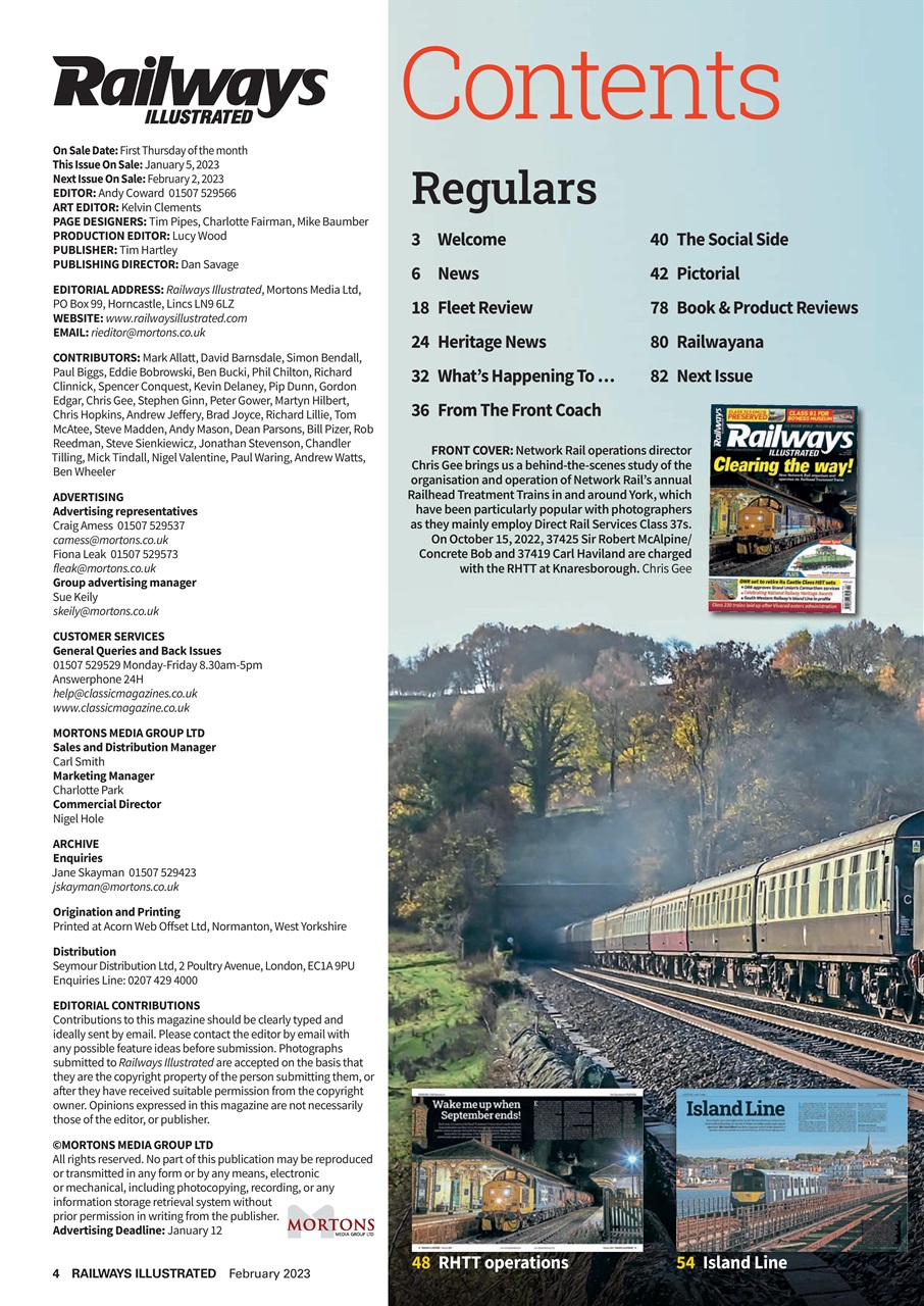 Railways Illustrated Preview Pages