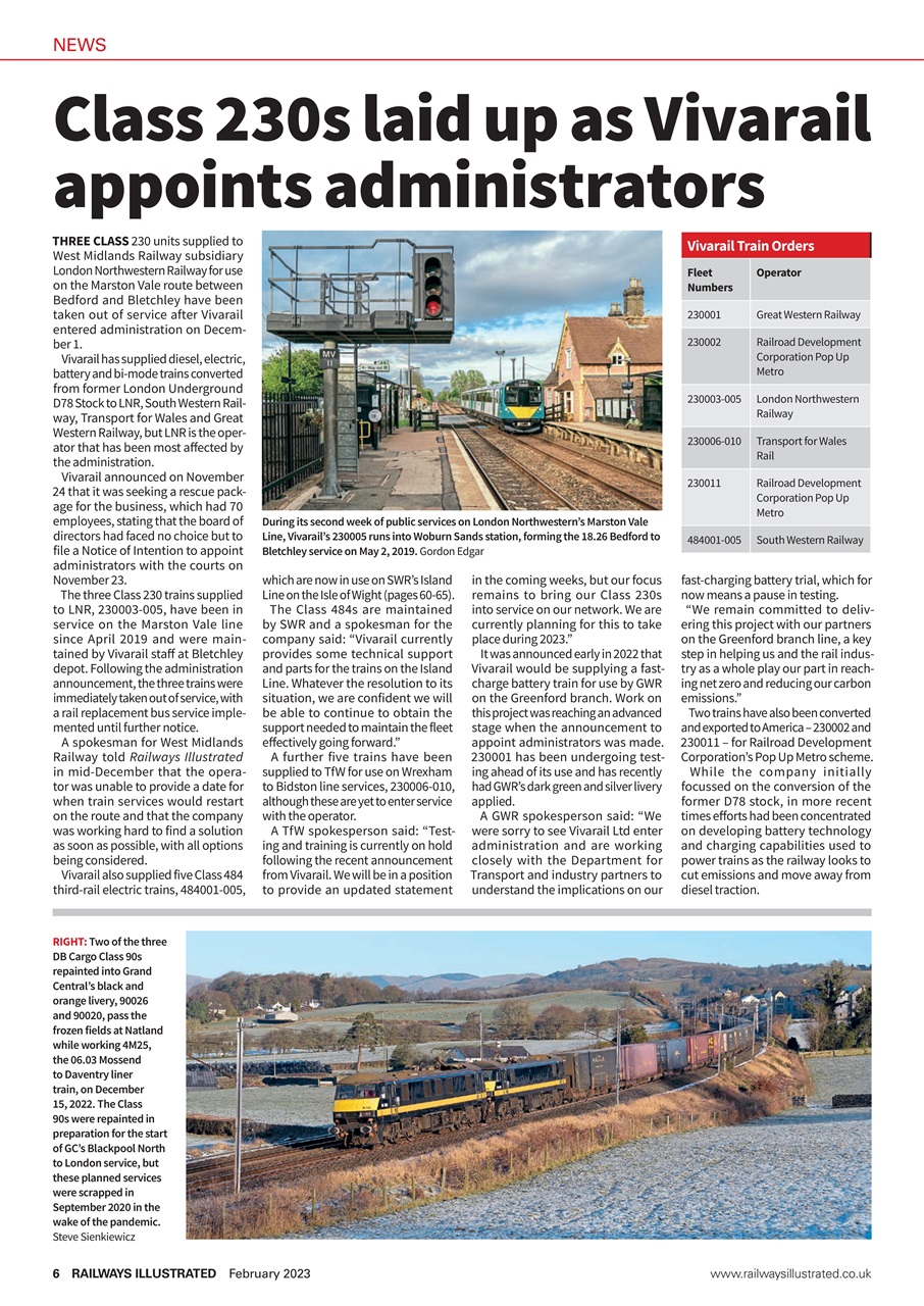 Railways Illustrated Preview Pages