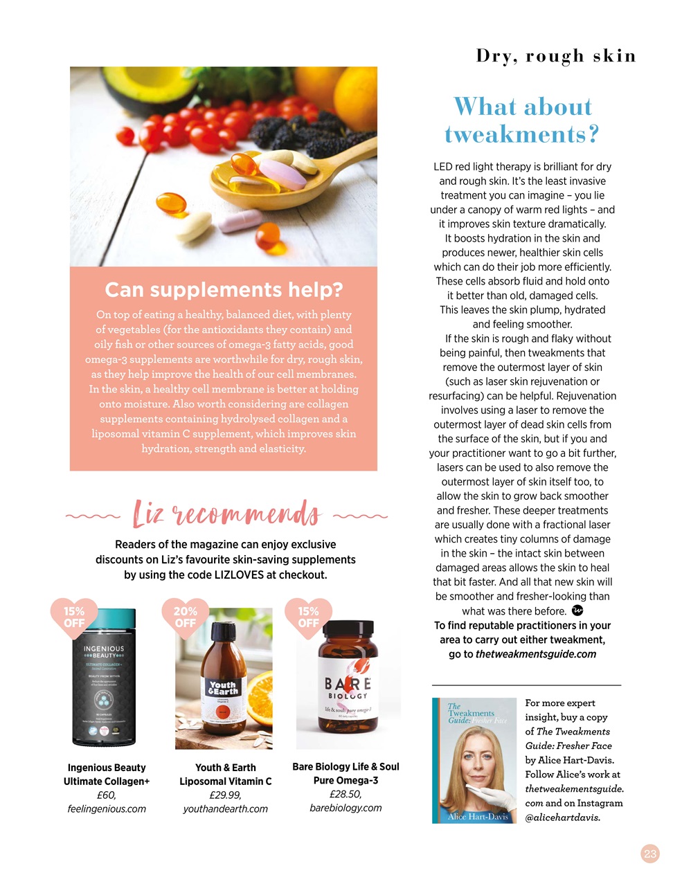 Liz Earle Wellbeing Preview Pages