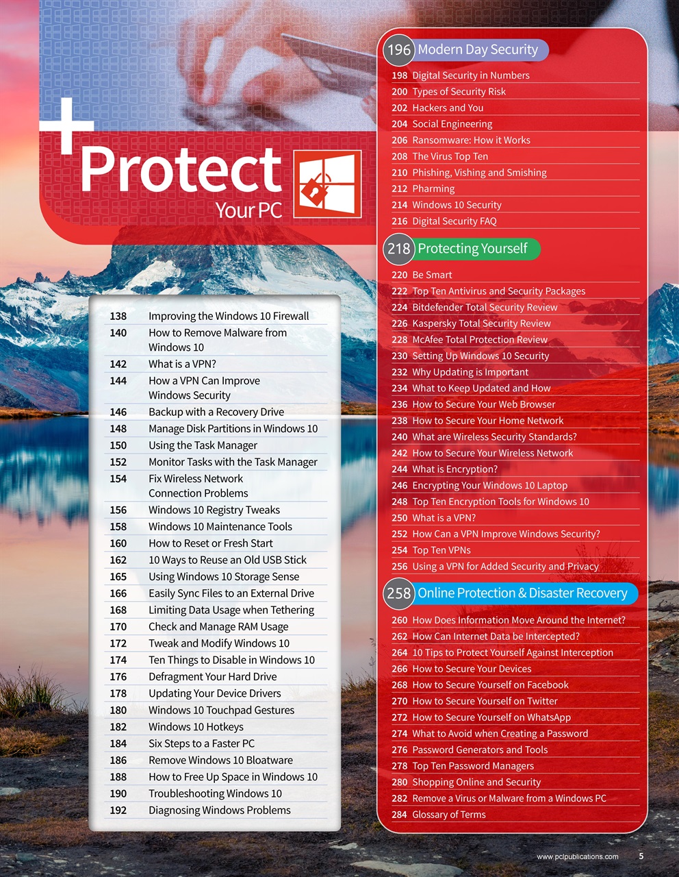 Windows 10 The Complete Manual Preview Pages