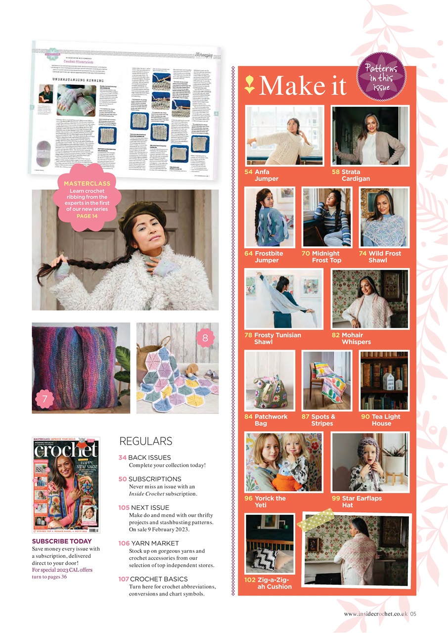 Inside Crochet Preview Pages