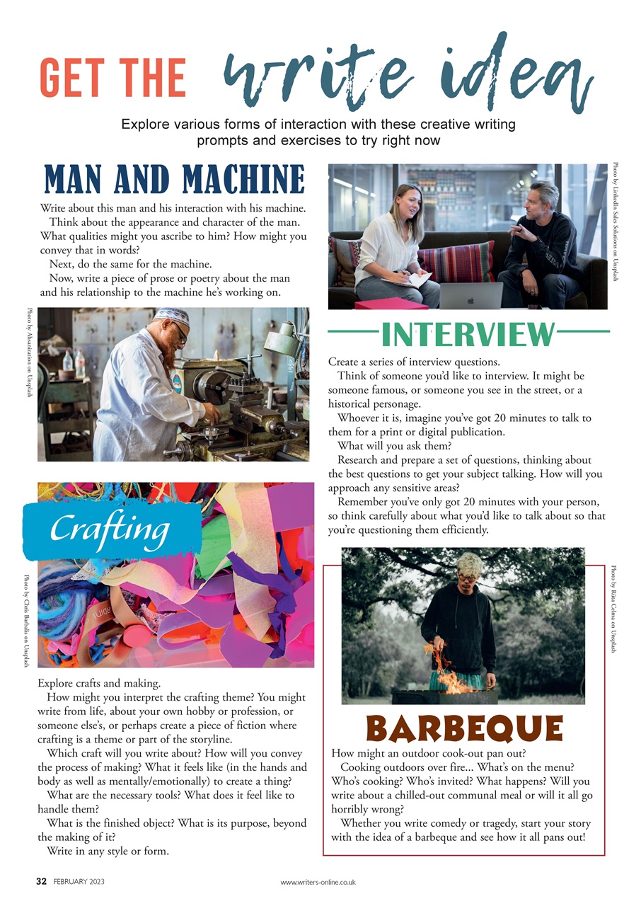Writing Magazine Preview Pages