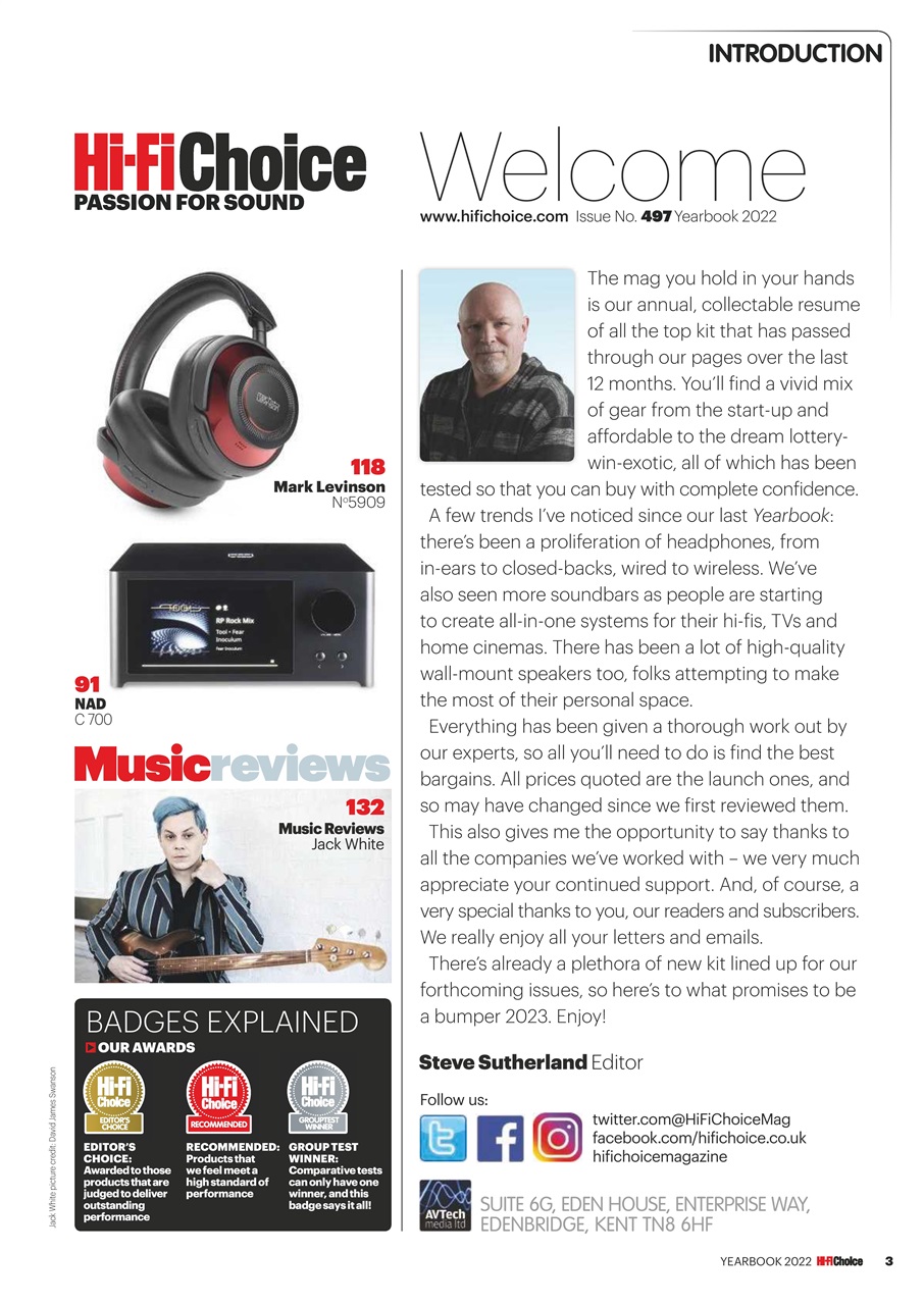 Hi-Fi Choice Preview Pages