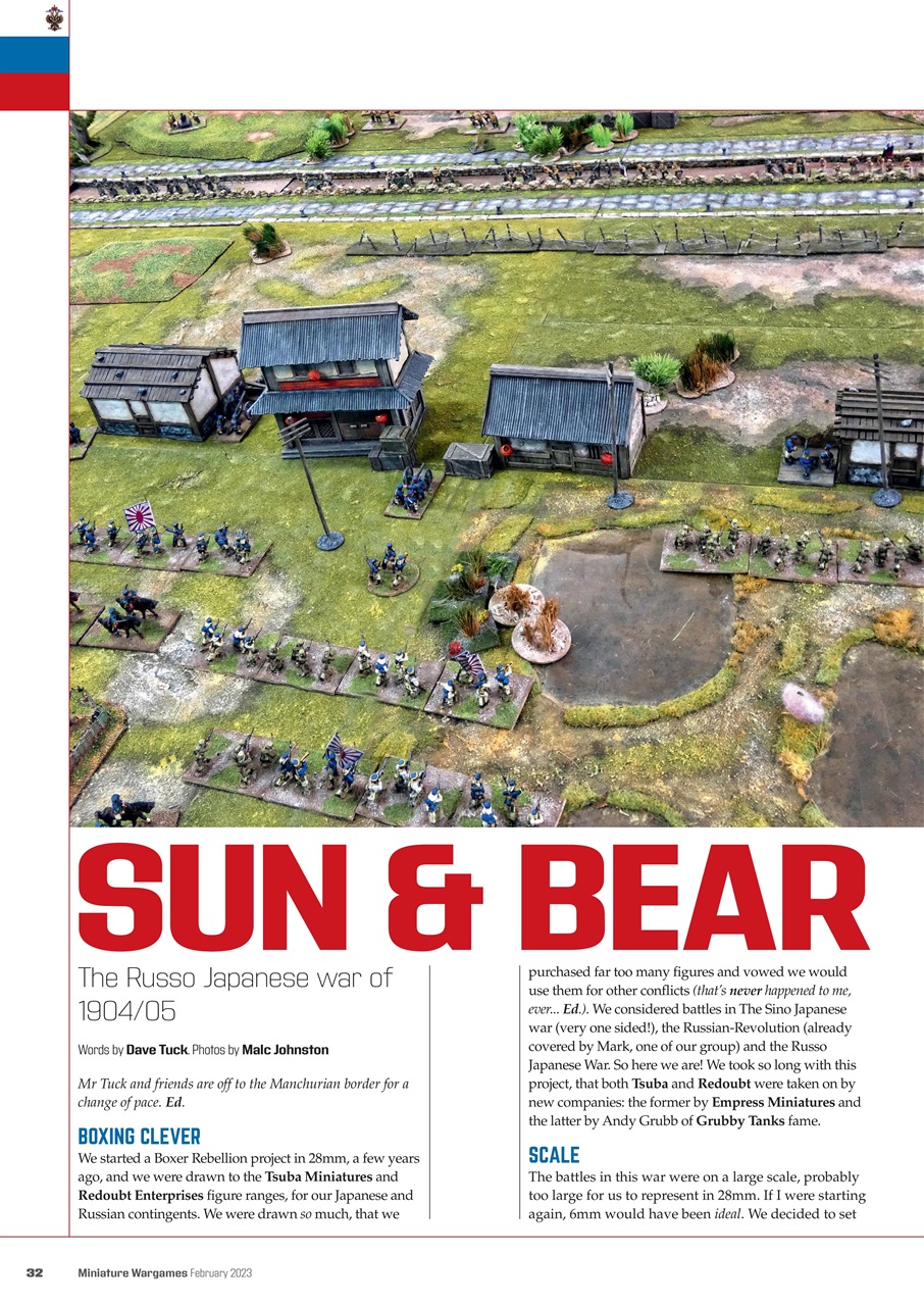 Miniature Wargames Preview Pages