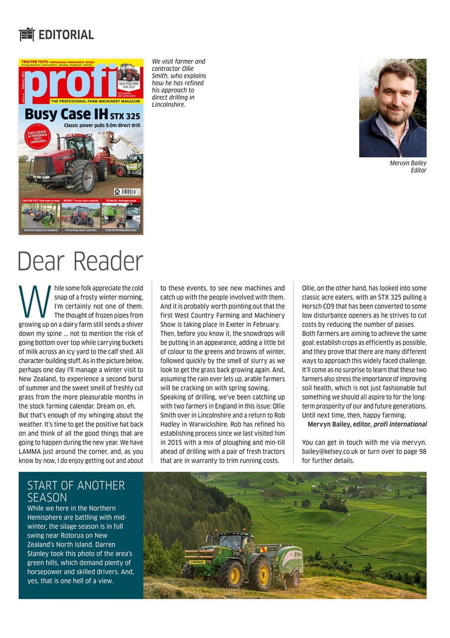 Profi International Preview Pages