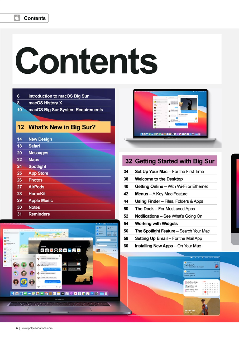 Mac + MacBook User Preview Pages