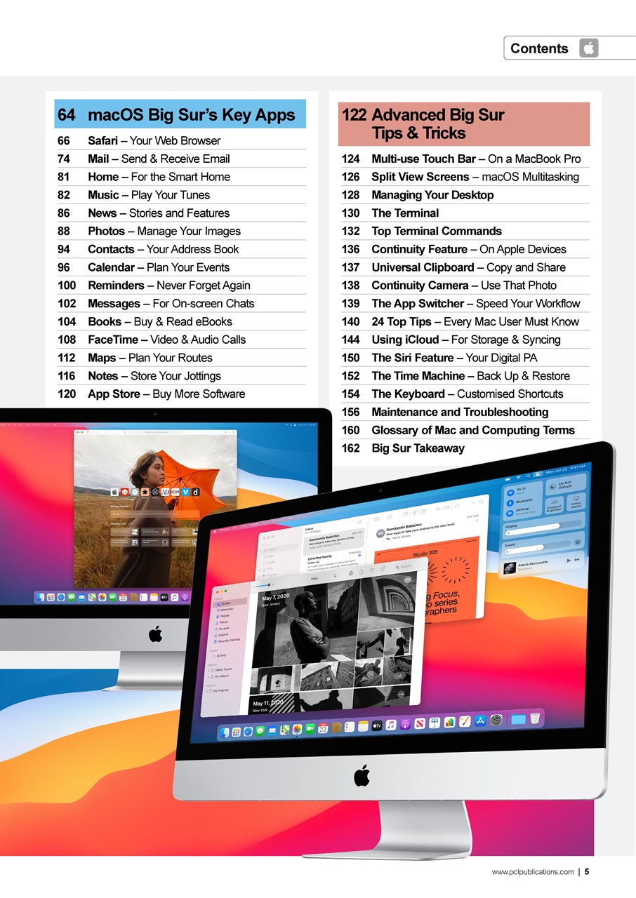 Mac + MacBook User Preview Pages