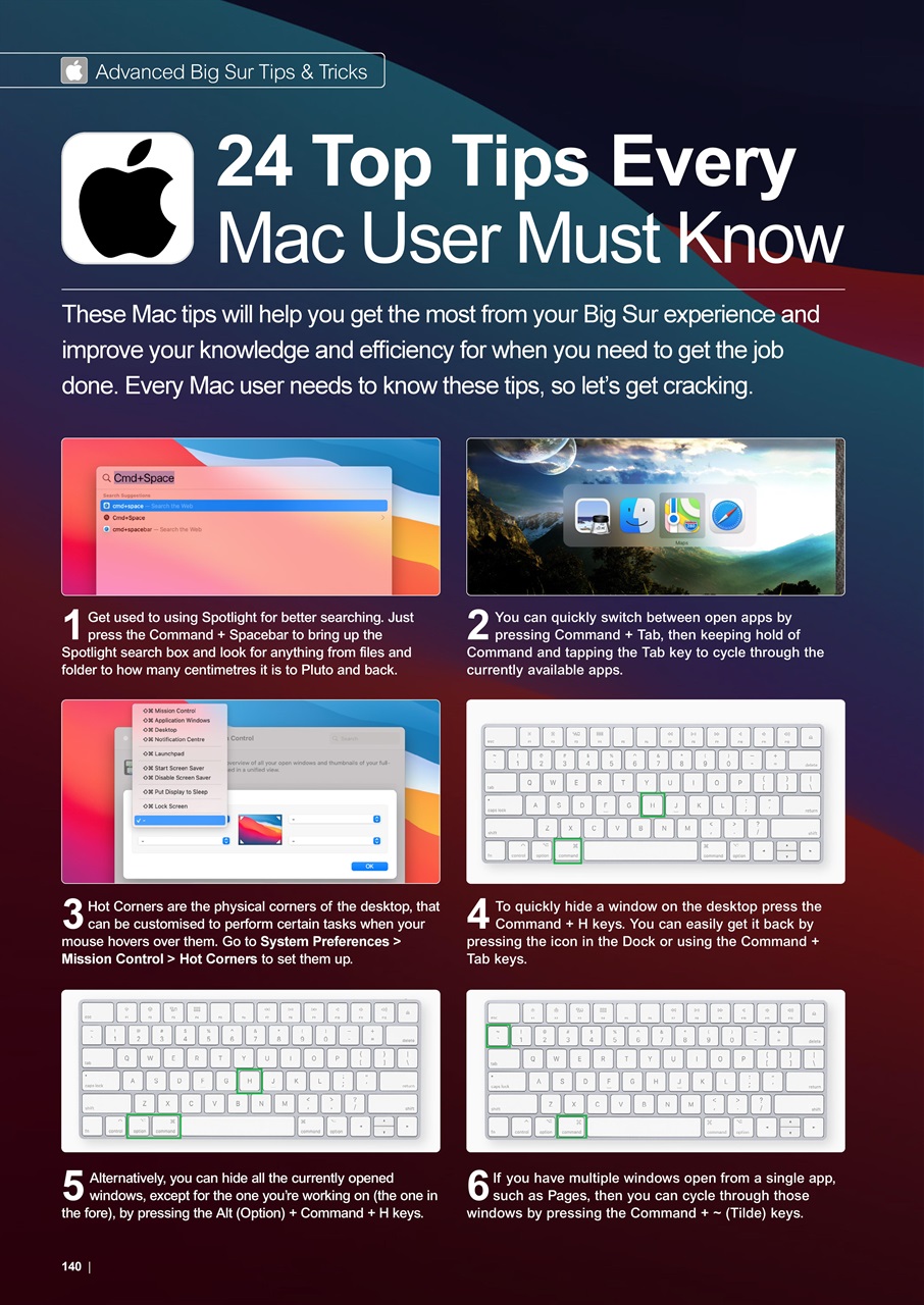 Mac + MacBook User Preview Pages