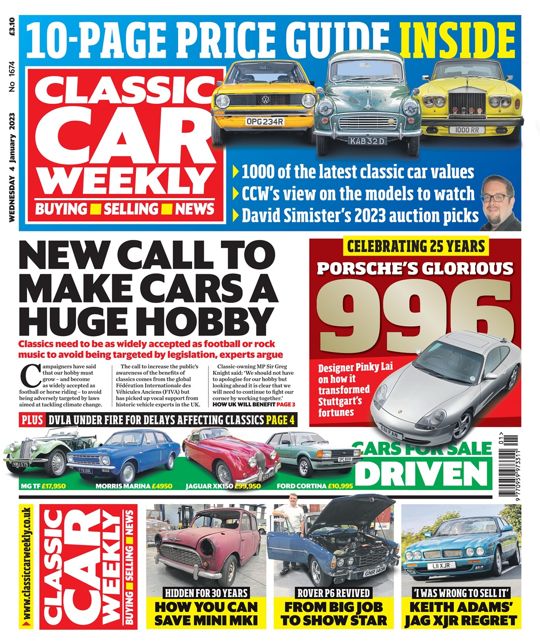 Classic Car Weekly Preview Pages