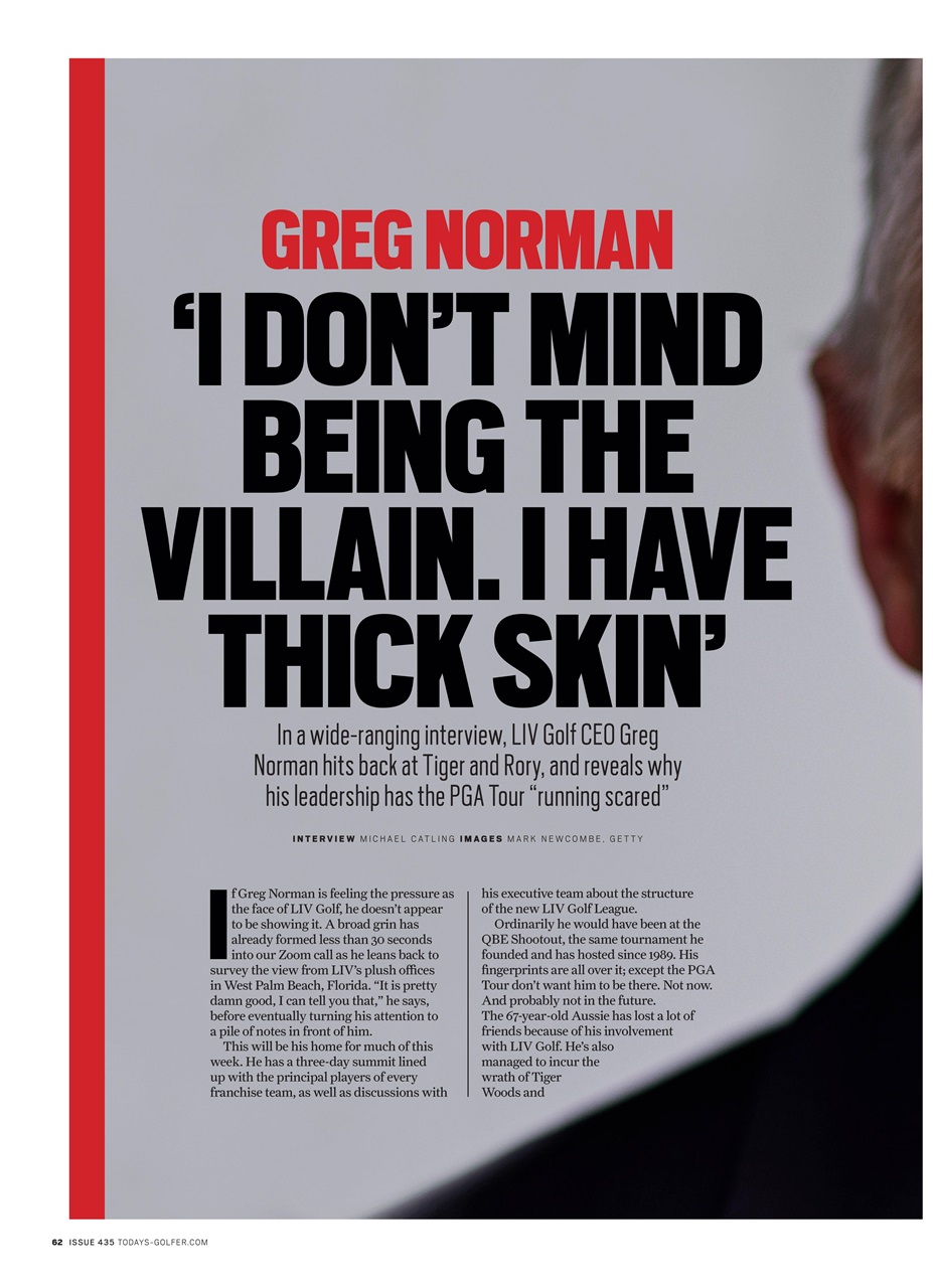 Today's Golfer Preview Pages