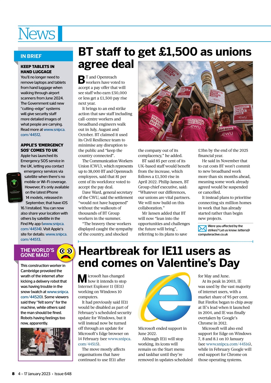 Computer Active Preview Pages