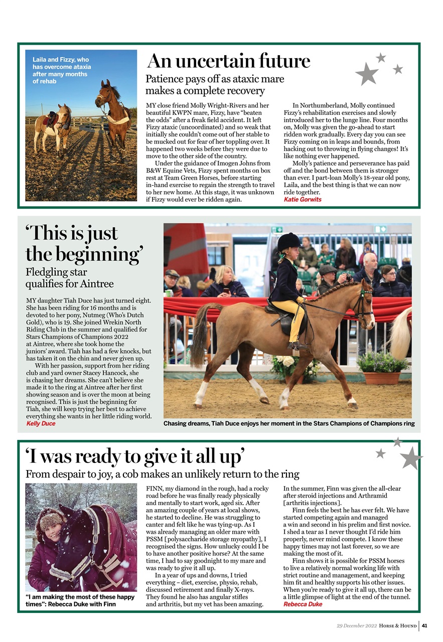 Horse & Hound Preview Pages