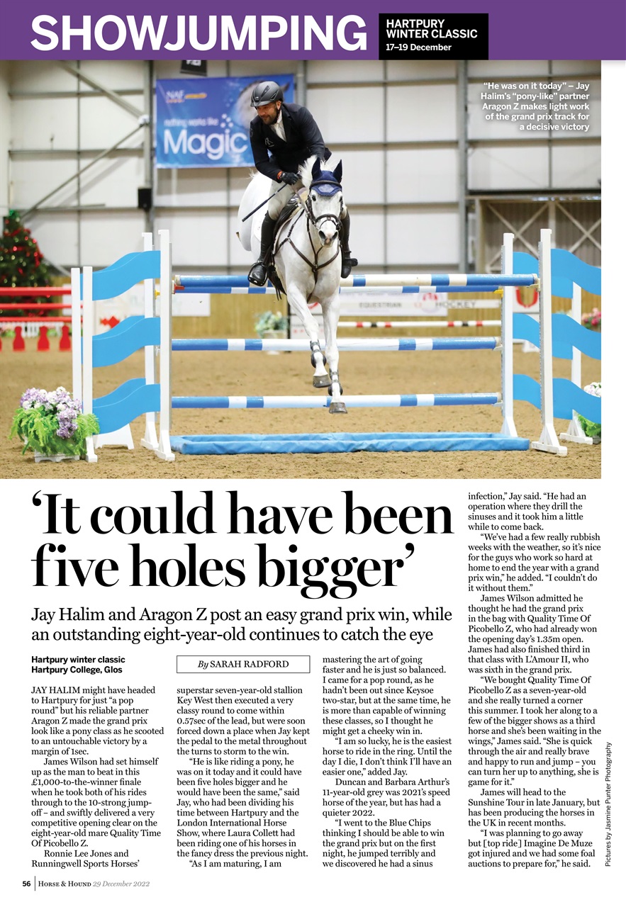 Horse & Hound Preview Pages
