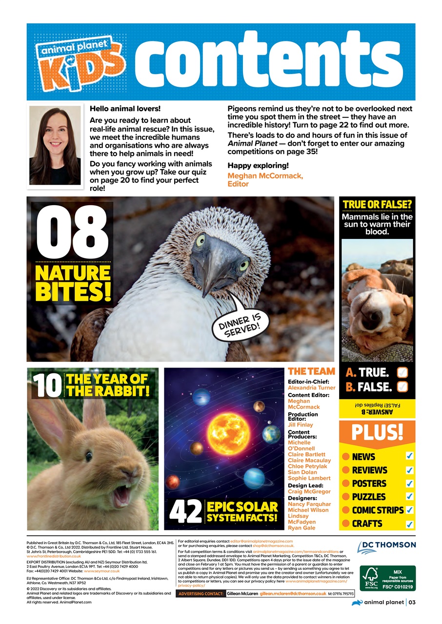 Animal Planet Kids Preview Pages