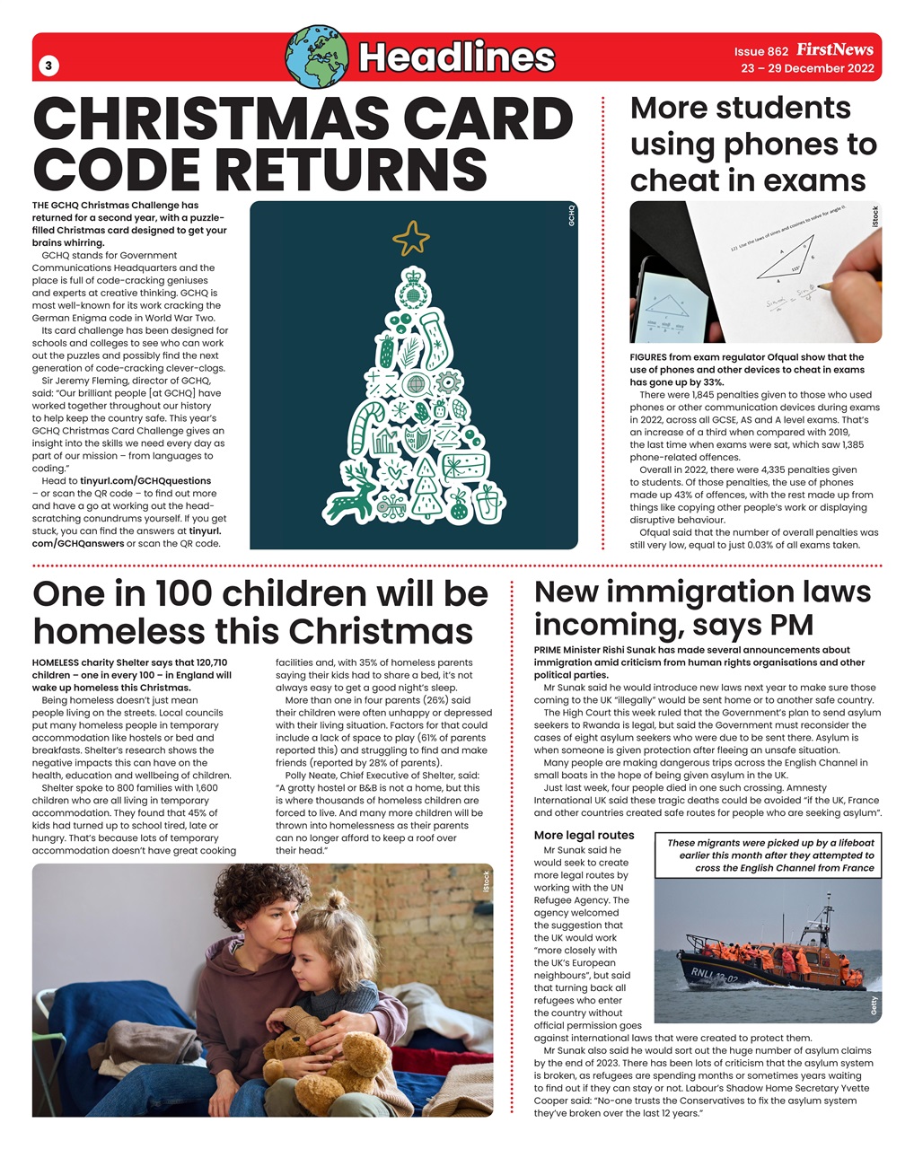 First News Preview Pages