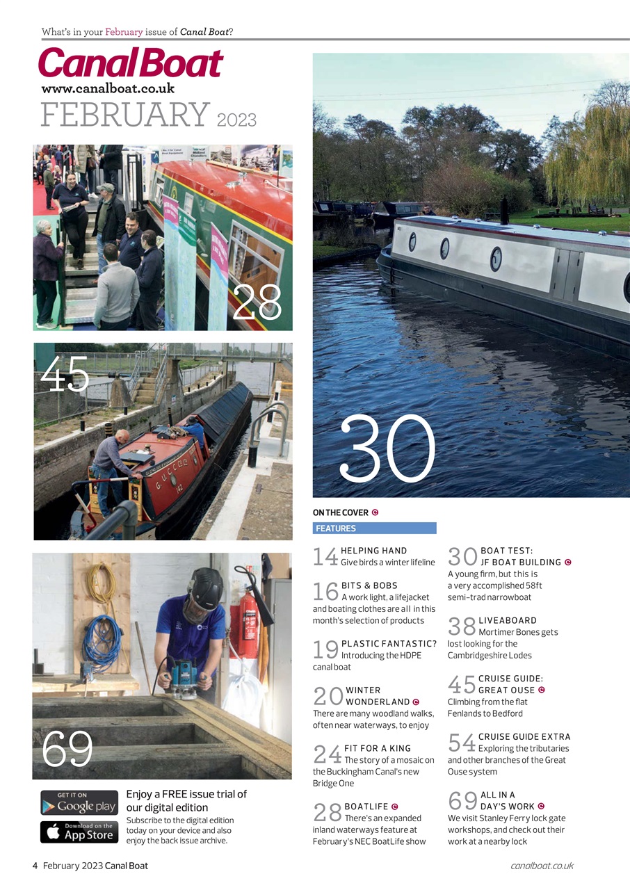 Canal Boat Preview Pages