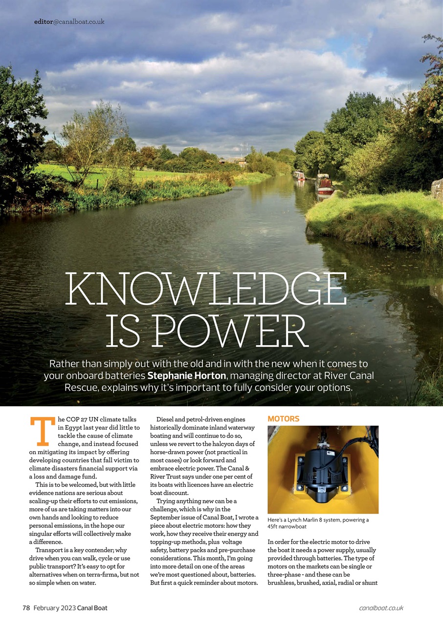 Canal Boat Preview Pages