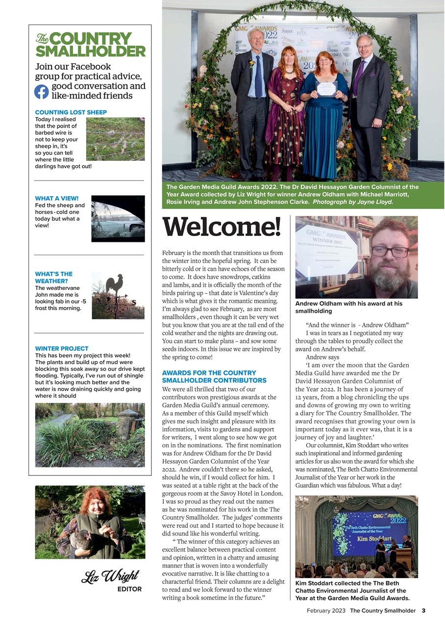 The Country Smallholder Preview Pages