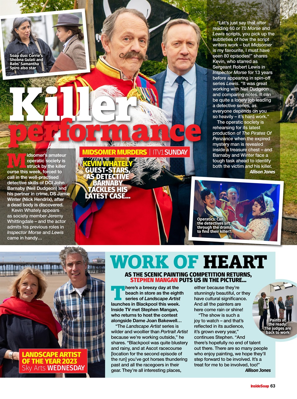 Inside Soap Preview Pages
