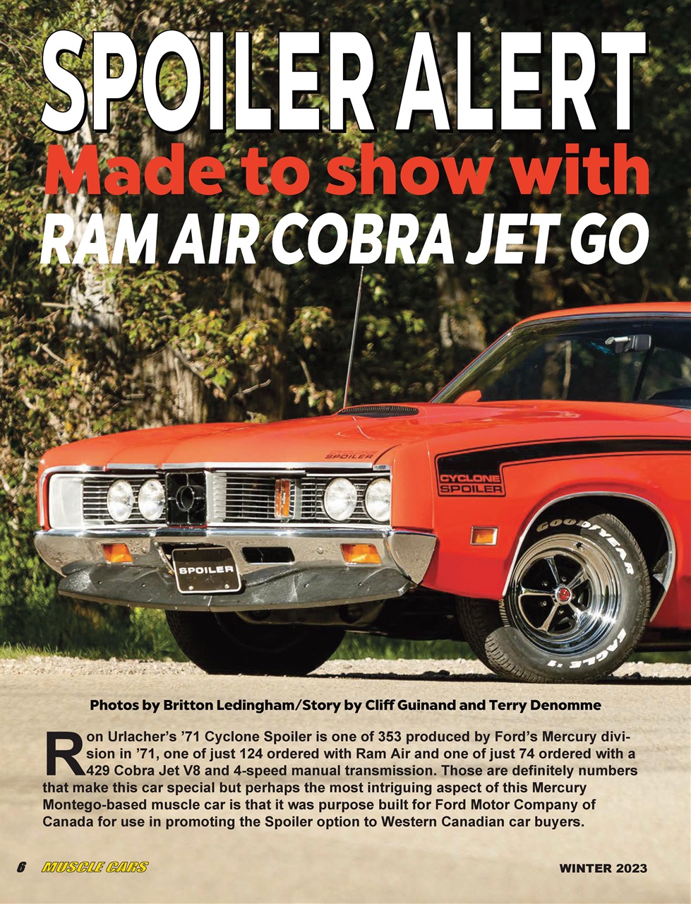 Muscle Cars Preview Pages